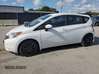 2015 Nissan Note S Plus with VIN 3N1CE2CP0FL438907, listed as a Copart auction lot 62327325 with 109,238 mi miles and Salvage title. Bid and sale history available at DreamBid. Image 1.