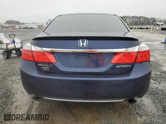2015 Honda Accord Sport with VIN 1HGCR2F53FA066726, listed as a Copart auction lot 44720145 with 249,323 mi miles and Salvage Title. Bid and sale history available at DreamBid. Image 6.