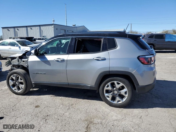 2020 Jeep Compass Limited with VIN 3C4NJCCB8LT114787, listed as a Copart auction lot 45908125 with NaN miles and Salvage Title. Bid and sale history available at carsss.com. Image 2.