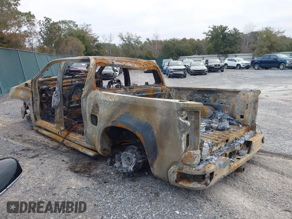 2023 Chevrolet Silverado 1500 RST with VIN 1GCUDEEL0PZ228625, listed as a IAAI auction lot 41416672 with Not Provided miles and . Bid and sale history available at DreamBid. Image 3.