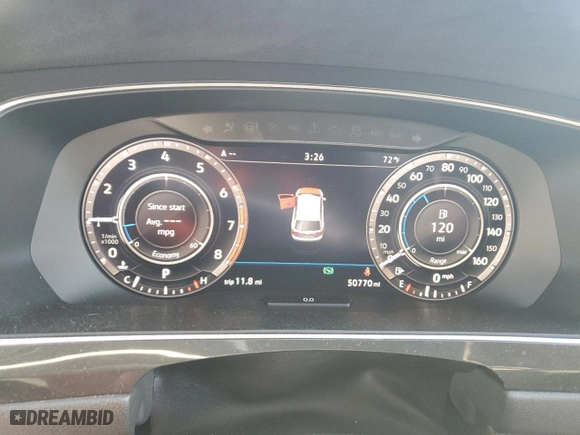 2019 Volkswagen Tiguan SEL Premium with VIN 3VV4B7AX8KM052025, listed as a Copart auction lot 88116565 with 50,770 mi miles and Salvage Title. Bid and sale history available at carsss.com. Image 9.