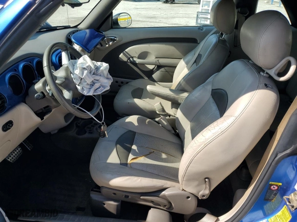 2005 Chrysler PT Cruiser GT with VIN 3C3AY75S05T605621, listed as a Copart auction lot 51483415 with 74,678 mi miles and Salvage Title. Bid and sale history available at carsss.com. Image 7.