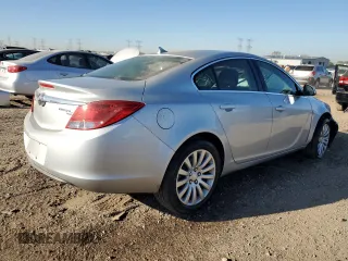 2011 Buick Regal CXL RL1 with VIN 2G4GN5EC4B9186291, listed as a Copart auction lot 74019104 with 27,646 mi miles and Salvage Title. Bid and sale history available at DreamBid. Image 3.