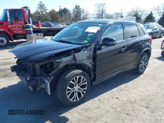 2018 Mitsubishi Outlander Sport SE 2.4 with VIN JA4AR3AW4JU012414, listed as a IAAI auction lot 41720683 with 99,388 mi miles. Bid and sale history available at carsss.com. Image 17.