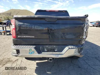 2023 Chevrolet Silverado 1500 LT with VIN 3GCPACEK0PG201605, listed as a Copart auction lot 45606365 with 58,692 mi miles and Salvage Title. Bid and sale history available at DreamBid. Image 6.