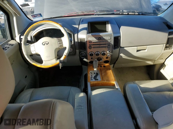2005 Infiniti QX56 with VIN 5N3AA08C65N810746, listed as a Copart auction lot 76362944 with 0 mi miles and Clean Title. Bid and sale history available at carsss.com. Image 8.