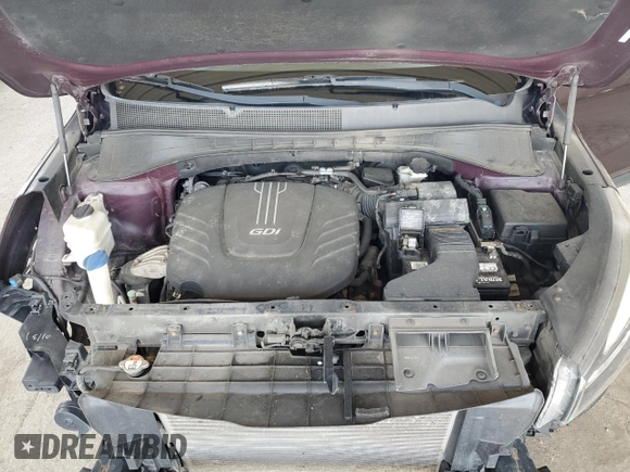 2016 Kia Sorento LX with VIN 5XYPGDA5XGG043731, listed as a Copart auction lot 53888025 with 129,067 mi miles and Salvage title. Bid and sale history available at DreamBid. Image 12.