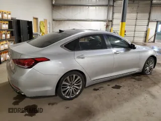 2017 Genesis G80 Ultimate z VIN KMHGN4JF8HU212056, wystawiony jako Copart lot #51636825 z przebiegiem 92 613 mil mil oraz Szkoda całkowita • Salvage title. Historia ofert i sprzedaży dostępna na DreamBid. Obrazek 3.