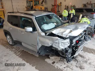2019 Jeep Renegade Latitude with VIN ZACNJBBB1KPK73892, listed as a IAAI auction lot 42177514 with 81,719 mi miles and . Bid and sale history available at DreamBid. Image 1.