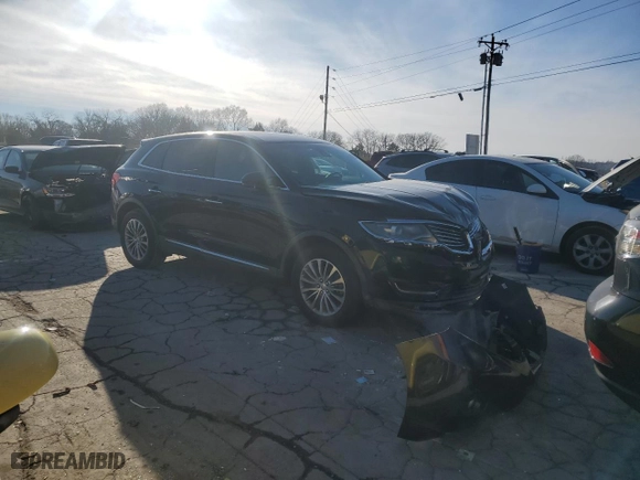 2016 Lincoln MKX Select with VIN 2LMTJ8KR7GBL51954, listed as a Copart auction lot 88199765 with 95,768 mi miles and Salvage Title. Bid and sale history available at carsss.com. Image 4.