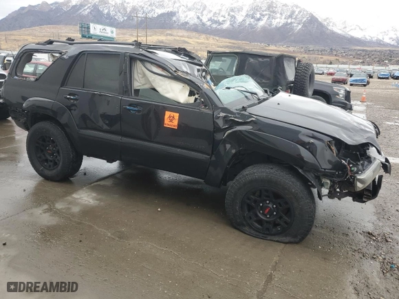 2006 Toyota 4Runner Limited with VIN JTEBT17R568029123, listed as a Copart auction lot 43933545 with 0 mi miles and Salvage Title. Bid and sale history available at carsss.com. Image 4.