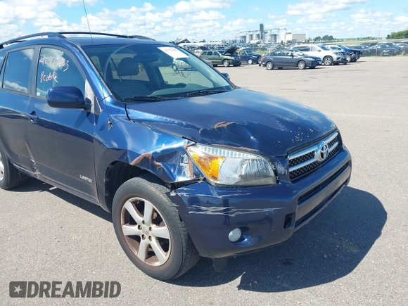 2006 Toyota RAV4 Limited with VIN JTMZD31V865006759, listed as a IAAI auction lot 42775663 with 177,900 mi miles and . Bid and sale history available at DreamBid. Image 6.