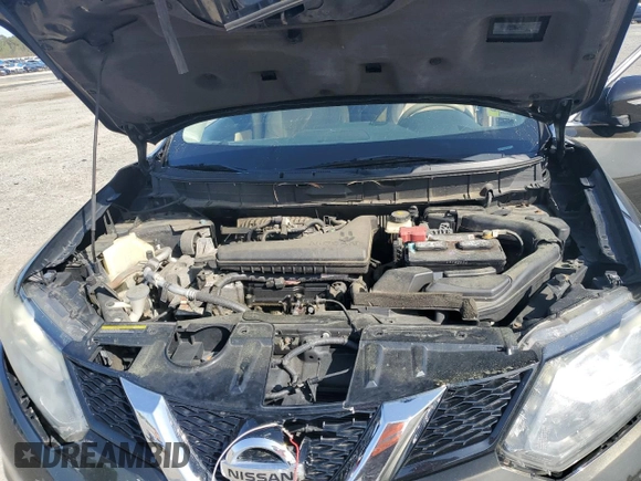 2015 Nissan Rogue SL with VIN 5N1AT2MV0FC812043, listed as a Copart auction lot 50806865 with 173,793 mi miles and Salvage title. Bid and sale history available at DreamBid. Image 12.