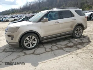2018 Ford Explorer Limited with VIN 1FM5K8F84JGC67299, listed as a Copart auction lot 46597665 with 28,597 mi miles and Salvage Title. Bid and sale history available at carsss.com. Image 1.
