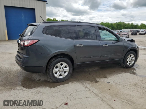 2014 Chevrolet Traverse LS z VIN 1GNKVFKD8EJ269403, wystawiony jako Copart lot #56546145 z przebiegiem 174 019 mil mil oraz Szkoda całkowita • Salvage title. Historia ofert i sprzedaży dostępna na DreamBid. Obrazek 3.