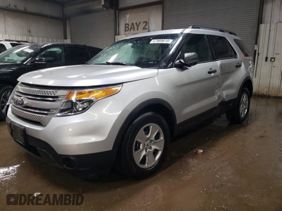 2013 Ford Explorer with VIN 1FM5K8B89DGC33479, listed as a Copart auction lot 47989615 with 197,729 mi miles and Salvage Title. Bid and sale history available at carsss.com. Image 1.