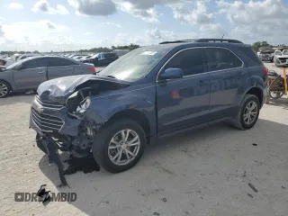 2017 Chevrolet Equinox LT with VIN 2GNALCEKXH6115108, listed as a Copart auction lot 54791365 with 96,610 mi miles and Salvage Title. Bid and sale history available at DreamBid. Image 1.