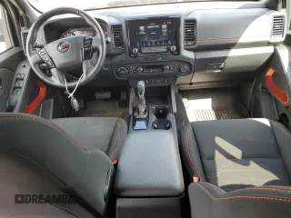 2023 Nissan Frontier SV with VIN 1N6ED1EKXPN610735, listed as a Copart auction lot 56197375 with 55,005 mi miles and Salvage title. Bid and sale history available at DreamBid. Image 8.