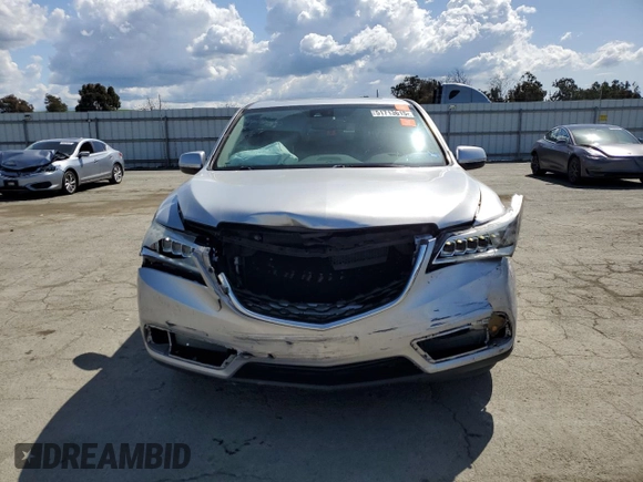 2015 Acura MDX Technology with VIN 5FRYD3H41FB014112, listed as a Copart auction lot 51713615 with 122,565 mi miles and Salvage title. Bid and sale history available at DreamBid. Image 5.