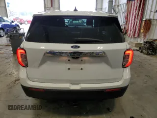 2022 Ford Explorer with VIN 1FMSK7BH8NGA18125, listed as a Copart auction lot 52242975 with 35,127 mi miles and Salvage title. Bid and sale history available at DreamBid. Image 6.