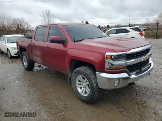 2018 Chevrolet Silverado 1500 LT with VIN 3GCUKREC0JG364449, listed as a Copart auction lot 43485215 with 113,962 mi miles and Salvage Title. Bid and sale history available at carsss.com. Image 4.