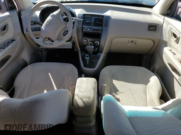 2005 Hyundai Tucson GL with VIN KM8JM12B45U123972, listed as a Copart auction lot 84091064 with 267,700 mi miles and Salvage Title. Bid and sale history available at carsss.com. Image 8.