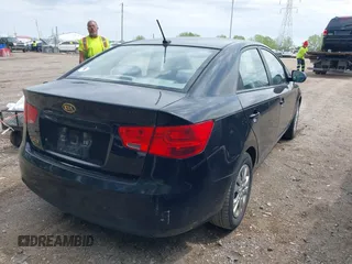 2012 Kia Forte LX with VIN KNAFT4A27C5608787, listed as a IAAI auction lot 42168417 with 113,125 mi miles. Bid and sale history available at carsss.com. Image 4.