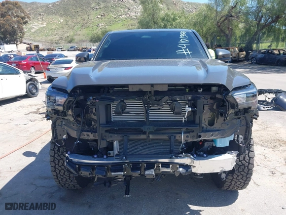 2024 Toyota Tacoma 4WD SR5 with VIN 3TMLB5JN4RM039036, listed as a IAAI auction lot 41813562 with 2,112 mi miles. Bid and sale history available at carsss.com. Image 13.