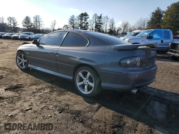 2006 Pontiac GTO z VIN 6G2VX12UX6L566625, wystawiony jako Copart lot #44725255 z przebiegiem 120 358 mil mil oraz Szkoda całkowita • Salvage title. Historia ofert i sprzedaży dostępna na DreamBid. Obrazek 2.