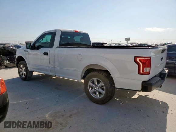 2017 Ford F-150 XL with VIN 1FTMF1C82HKC42585, listed as a Copart auction lot 53367555 with 130,630 mi miles and Salvage title. Bid and sale history available at DreamBid. Image 2.