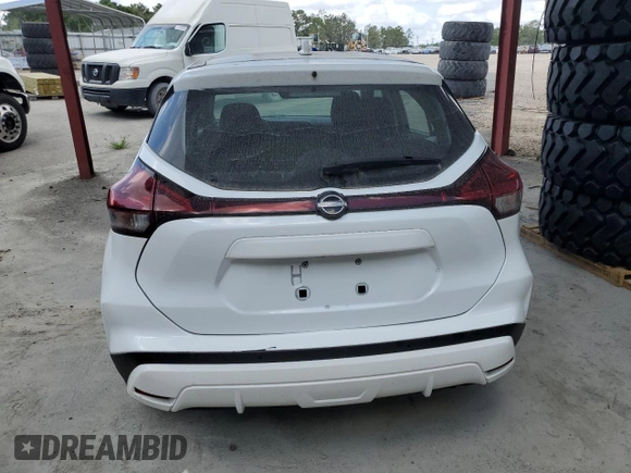 2022 Nissan Kicks S with VIN 3N1CP5BV4NL489546, listed as a Copart auction lot 54014935 with 63,306 mi miles and Clean Title. Bid and sale history available at DreamBid. Image 6.