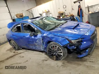 2022 Subaru WRX Premium with VIN JF1VBAF6XN9002798, listed as a Copart auction lot 49237205 with 23,816 mi miles and Salvage Title. Bid and sale history available at DreamBid. Image 4.