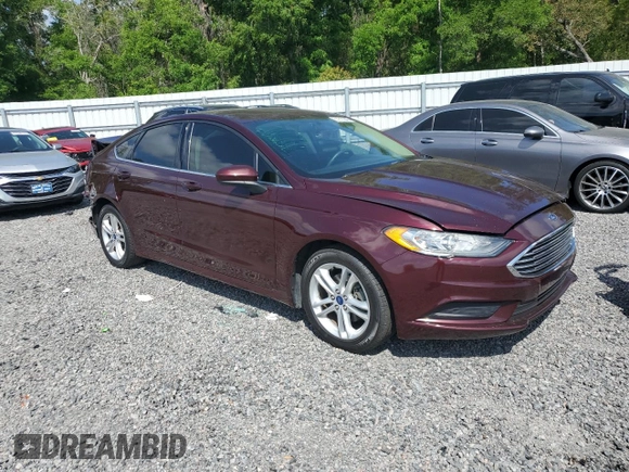 2018 Ford Fusion SE with VIN 3FA6P0H7XJR127739, listed as a Copart auction lot 51217245 with 111,392 mi miles and Salvage Title. Bid and sale history available at DreamBid. Image 4.