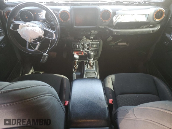 2020 Jeep Gladiator Mojave with VIN 1C6JJTEG1LL202459, listed as a Copart auction lot 79334434 with 49,515 mi miles and Salvage title. Bid and sale history available at DreamBid. Image 8.