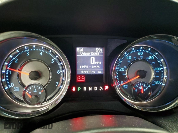 2015 Chrysler Town & Country Touring with VIN 2C4RC1BG4FR755522, listed as a Copart auction lot 49185875 with 109,915 mi miles and Salvage Title. Bid and sale history available at carsss.com. Image 9.