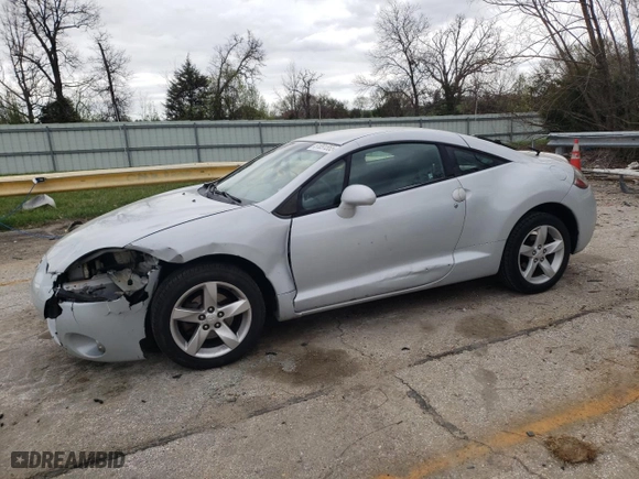 2006 Mitsubishi Eclipse GT with VIN 4A3AK34TX6E025629, listed as a Copart auction lot 51091555 with 153,938 mi miles and Salvage Title. Bid and sale history available at carsss.com. Image 1.