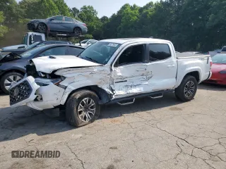 2020 Toyota Tacoma SR5 with VIN 3TMAZ5CN5LM117329, listed as a Copart auction lot 59275555 with 59,397 mi miles and Salvage title. Bid and sale history available at DreamBid. Image 1.