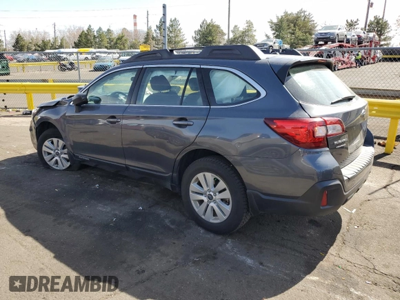 2019 Subaru Outback with VIN 4S4BSABC8K3265665, listed as a Copart auction lot 48700145 with 80,931 mi miles and Salvage title. Bid and sale history available at DreamBid. Image 2.