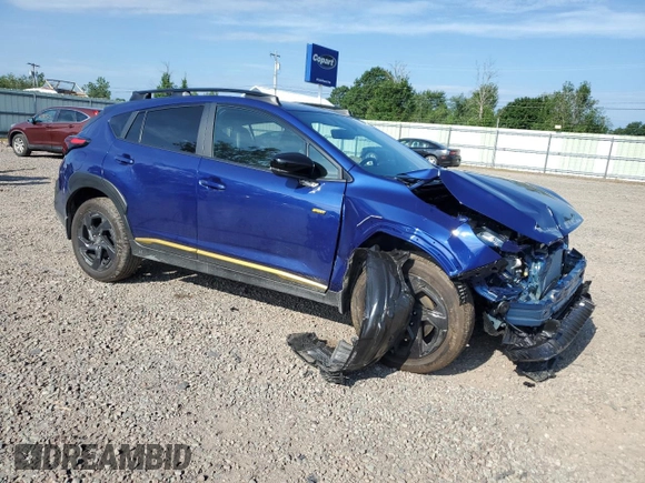 2025 Subaru Crosstrek Special Sports with VIN 4S4GUHF6XS3739399, listed as a Copart auction lot 65258915 with 682 mi miles and Salvage title. Bid and sale history available at DreamBid. Image 4.