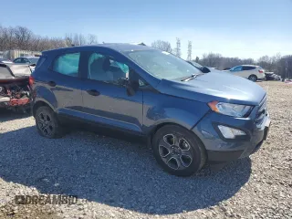 2021 Ford EcoSport S with VIN MAJ3S2FE5MC449321, listed as a Copart auction lot 48483015 with 10,875 mi miles and Salvage Title. Bid and sale history available at DreamBid. Image 4.