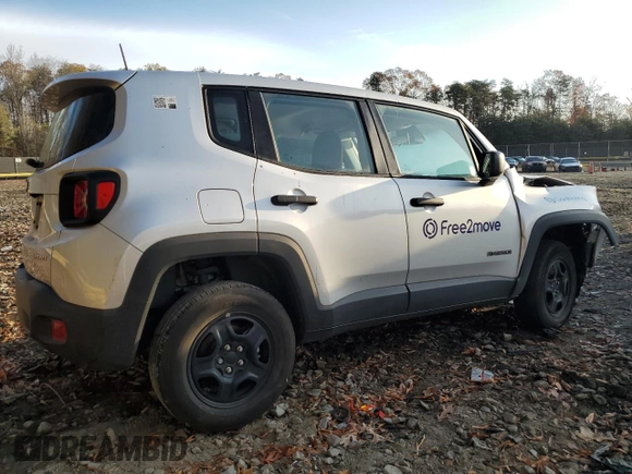 2021 Jeep Renegade Upland z VIN ZACNJDAB1MPN21350, wystawiony jako Copart lot #81056694 z przebiegiem 10 355 mil mil oraz Szkoda całkowita • Salvage title. Historia ofert i sprzedaży dostępna na DreamBid. Obrazek 3.