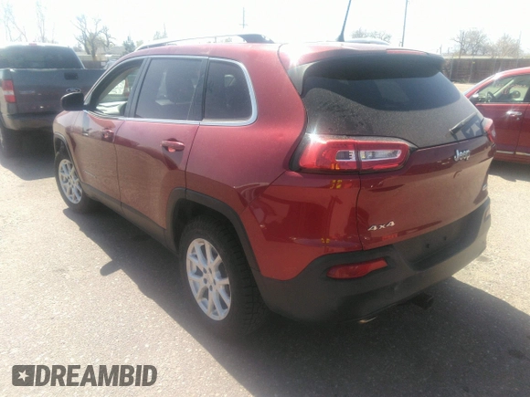2016 Jeep Cherokee Latitude with VIN 1C4PJMCB9GW142189, listed as a IAAI auction lot 42010107 with 117,835 mi miles and . Bid and sale history available at DreamBid. Image 3.