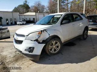 2013 Chevrolet Equinox LS with VIN 2GNALBEK8D6408882, listed as a Copart auction lot 45239695 with 205,472 mi miles and Salvage Title. Bid and sale history available at carsss.com. Image 1.