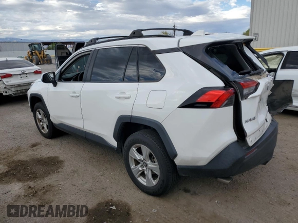 2019 Toyota RAV4 XLE with VIN 2T3W1RFVXKW043919, listed as a Copart auction lot 52998715 with 55,593 mi miles and Salvage Title. Bid and sale history available at carsss.com. Image 2.