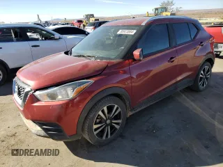 2019 Nissan Kicks SV z VIN 3N1CP5CU4KL537693, wystawiony jako Copart lot #80923884 z przebiegiem 209 628 mil mil oraz Szkoda całkowita • Salvage title. Historia ofert i sprzedaży dostępna na DreamBid. Obrazek 1.