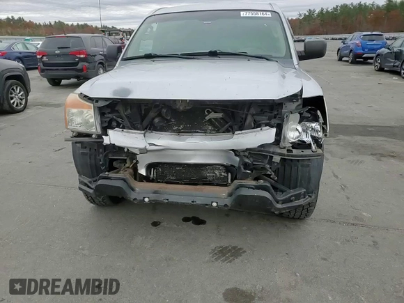 2011 Nissan Titan S z VIN 1N6AA0CJ7BN322207, wystawiony jako Copart lot #77558164 z przebiegiem 177 105 mil mil oraz Szkoda całkowita • Salvage title. Historia ofert i sprzedaży dostępna na DreamBid. Obrazek 10.