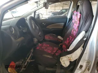 2014 Nissan Note SV with VIN 3N1CE2CP1EL378683, listed as a Copart auction lot 46596825 with Not provided miles and Salvage title. Bid and sale history available at DreamBid. Image 7.