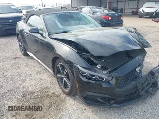 2025 Ford Mustang EcoBoost with VIN 1FAGP8UH4S5106570, listed as a IAAI auction lot 41892684 with 4,073 mi miles. Bid and sale history available at carsss.com. Image 19.