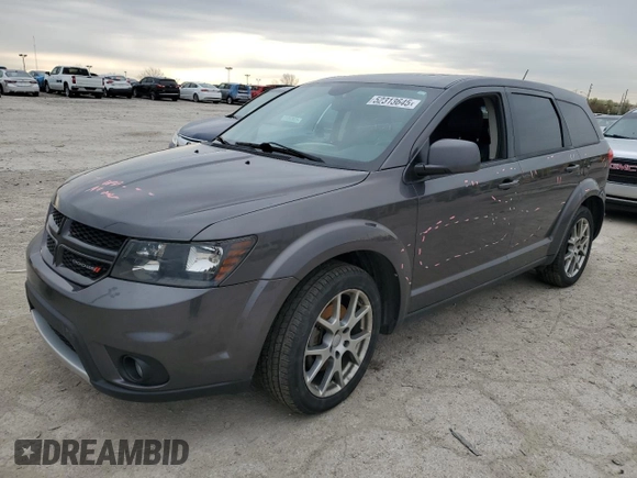 2017 Dodge Journey GT with VIN 3C4PDDEG6HT596598, listed as a Copart auction lot 52313645 with 175,783 mi miles and Salvage Title. Bid and sale history available at DreamBid. Image 1.