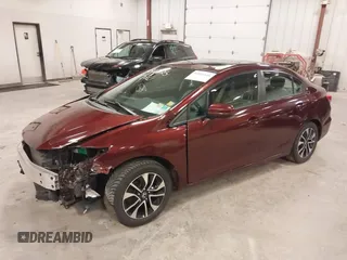 2014 Honda Civic Sedan EX with VIN 19XFB2F8XEE084520, listed as a IAAI auction lot 41851146 with 86,607 mi miles. Bid and sale history available at carsss.com. Image 17.